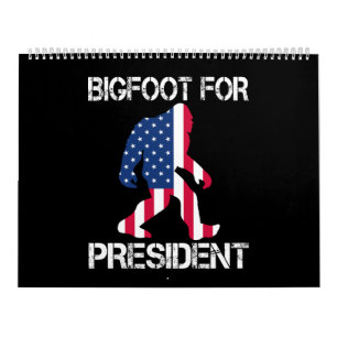Bigfoot till president kalender