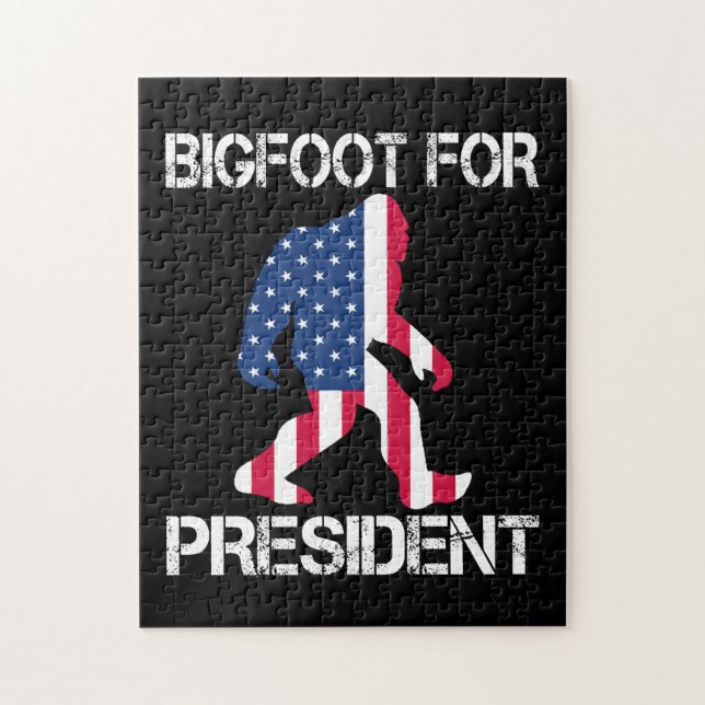 Bigfoot till president pussel (Vertikal)