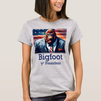 Bigfoot till talmannen t shirt