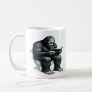 Bigfoot Toalett Kaffemugg