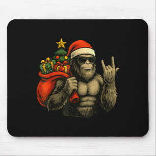 Bigfoot Tomte Julgran Rock On Rolig Xmas Sa Musmatta