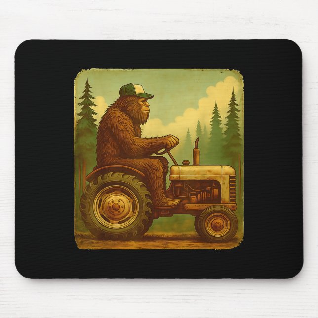 Bigfoot Tractor Farmer Design For Men Farming Farm Musmatta (Framsidan)