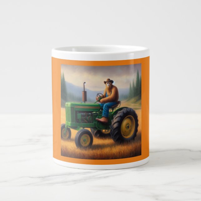 Bigfoot-traktor Jumbo Mugg (Framsidan)