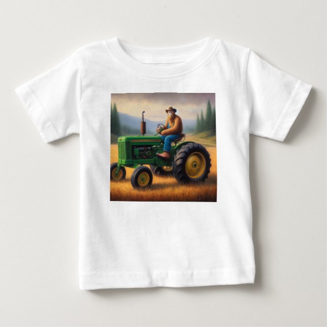 Bigfoot-traktor T Shirt (Framsida)