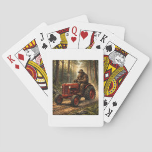Bigfoot Traktordesign för pappa som driver bondgår Casinokort