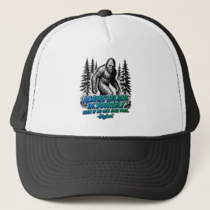 Bigfoot Tro alltid på dig själv Motivationell Keps
