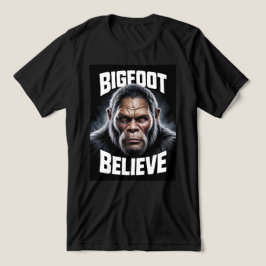 Bigfoot Tro Cryptid Fläkt T-Shirt