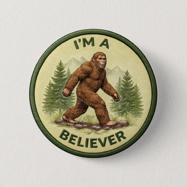 Bigfoot-troende Knapp (Framsida)