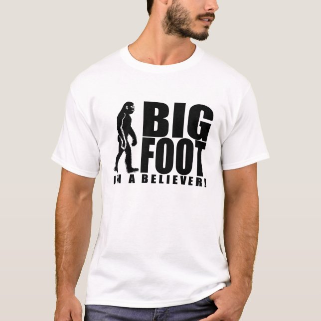 Bigfoot troendeskjorta t shirt (Framsida)