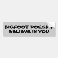 Bigfoot tror i dig?