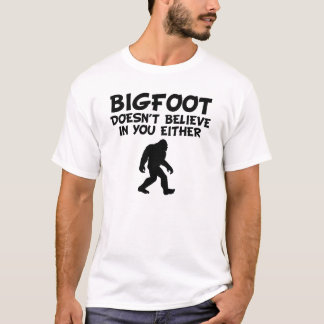 Bigfoot tror inte i dig Either Tee