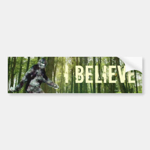 Bigfoot tror jag bildekalet bildekal