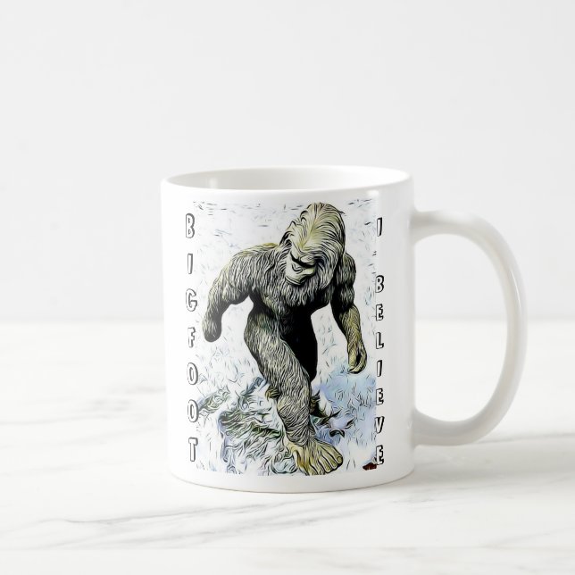 Bigfoot tror jag kaffemuggen kaffemugg (Höger)