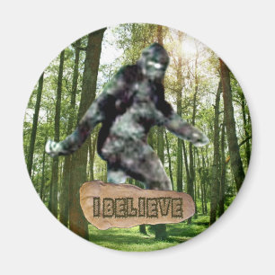 Bigfoot tror jag Magnet