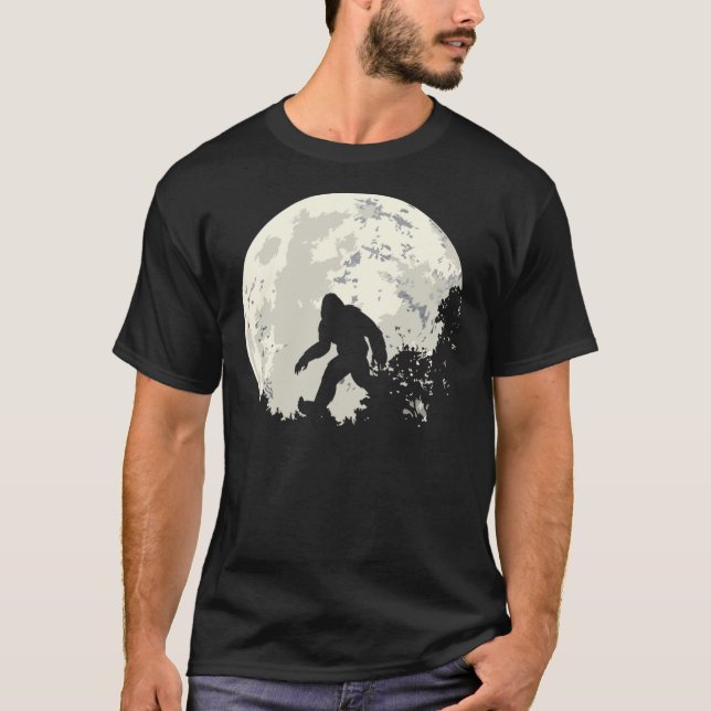 Bigfoot Tshirts Bigfoot Shirt Big Foot T Shirt (Framsida)