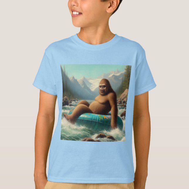 Bigfoot Tubing T Shirt (Framsida)