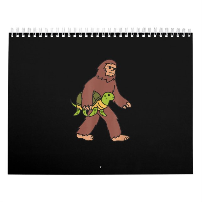 Bigfoot Turtle Pet Kalender (Omslag)