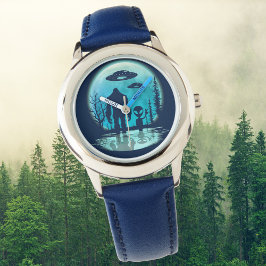 Bigfoot UFO Alien Armbandsur