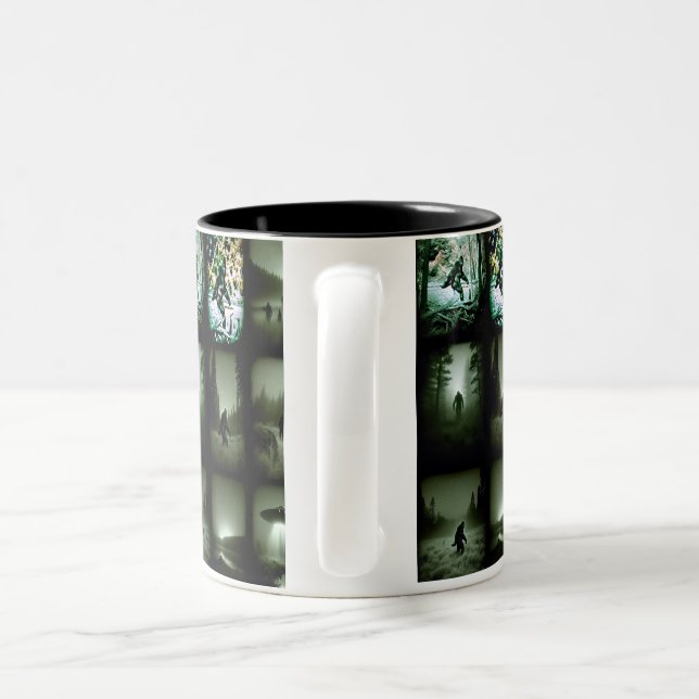 bigfoot ufo mugg (Handtag)