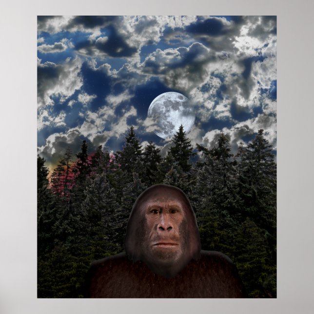 Bigfoot-uppräknare - Poster igen storlek (Framsidan)