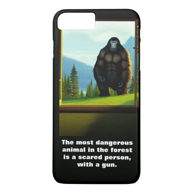 Bigfoot utanför Case-Mate iPhone skal (Baksida)