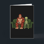 Bigfoot Utomjording Videospel Spelande Sasquatch U Kort<br><div class="desc">Bigfoot Utomjording Videospel Spelande Sasquatch Ufo Män Pojkar Barn _1</div>