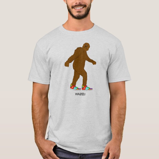 Bigfoot utslagsplats tee shirt (Framsida)