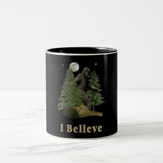 Bigfoot-varor Två-Tonad Mugg (Center)