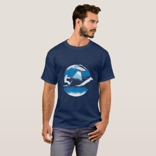 BIGFOOT VATTEN SKI MED LAND NESS MONSTER FUNNTION T SHIRT