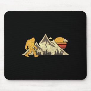 Bigfoot Vintage Mountain Sol Sasquatch Camping Klä Musmatta
