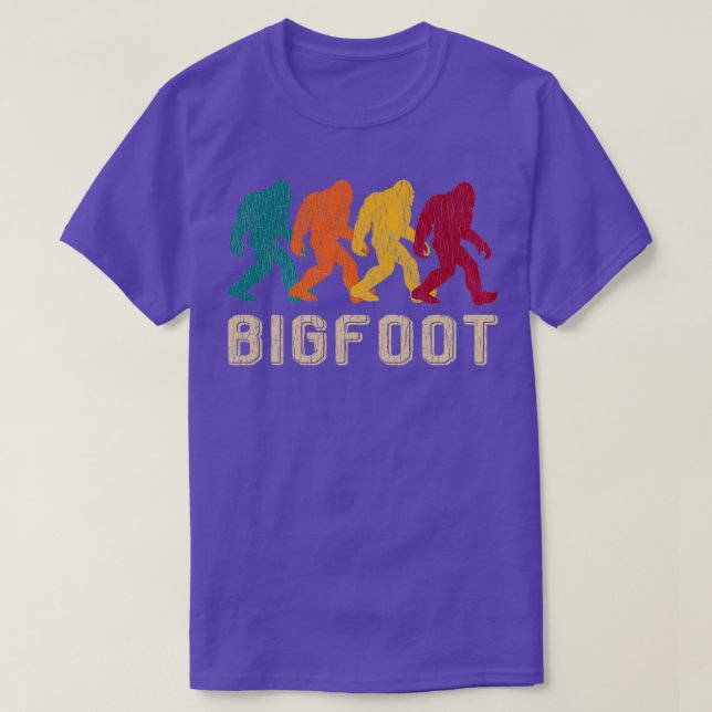 Bigfoot-Vintage T Shirt (Design framsida)