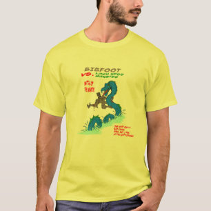 Bigfoot VS. Loch Nessmonster Tee Shirt