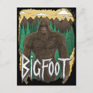 Bigfoot Vykort