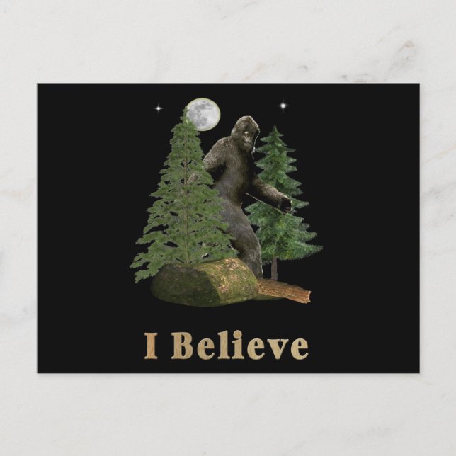 Bigfoot Vykort (Framsida)