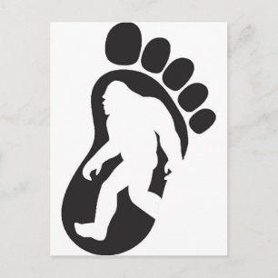 Bigfoot Vykort