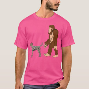 Bigfoot Walking Catahoula Leopard Hund tröja Ufo b