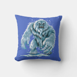 Bigfoot & Yeti Humor Collection for Beast Älskare Kudde
