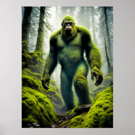 Bigfooter, Grönten Maskin - 18 x 24 Poster