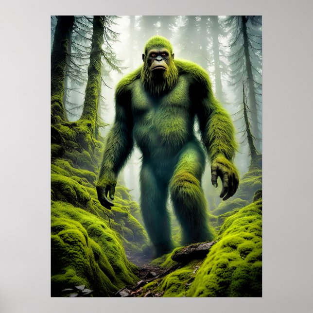 Bigfooter, Grönten Maskin - 18 x 24 Poster (Framsidan)