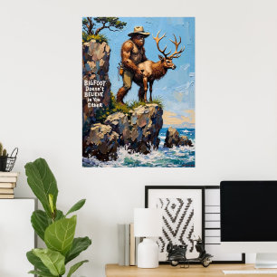 Bigfoot's Coastal Journey: Otroligt Rädding Poster