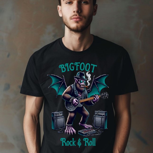 Bigfoots Sten & Roll Natten Sylt T Shirt (Skapare uppladdad)
