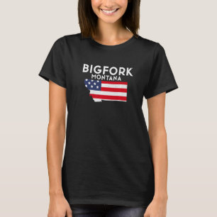 Bigfork Montana Förenta staterna, Förenta staterna T Shirt