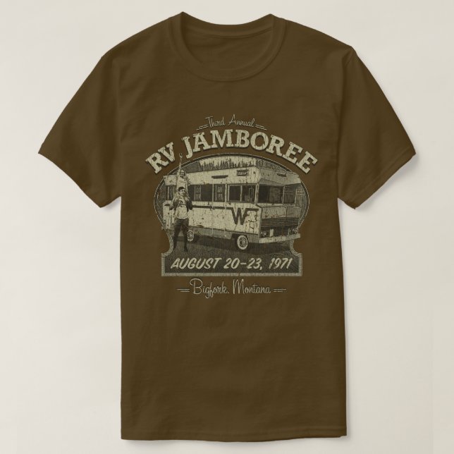 Bigfork RV Jamboree T Shirt (Design framsida)