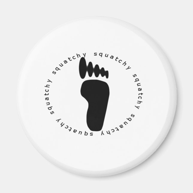 bigfot magnet (Framsidan)