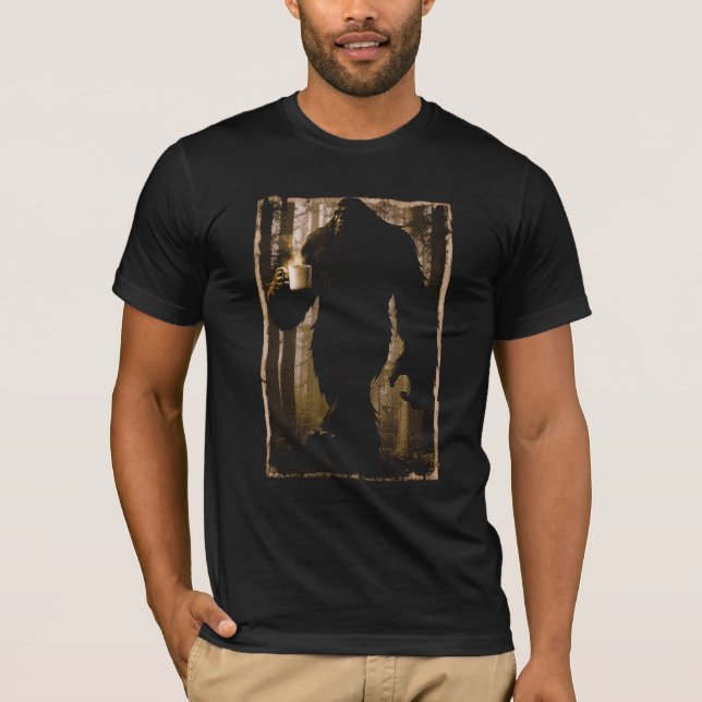 BIGFOT OCH KAFFE T SHIRT (Framsida)