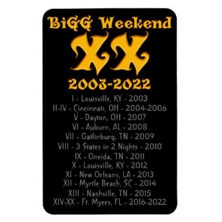 BiGG Helg XX-historikmagnet Magnet