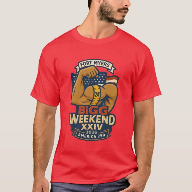 BiGG Weekend XXIV T-shirt (Framsida)