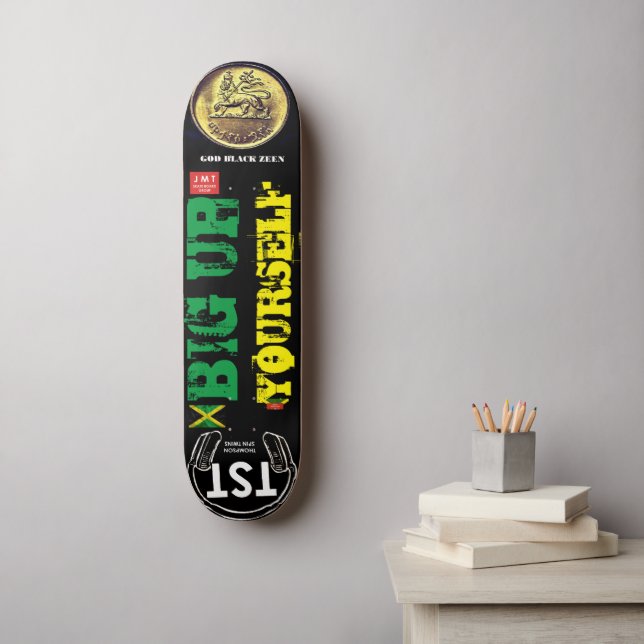 BIGGA DIG SELV Skateboard (Väggkonst)