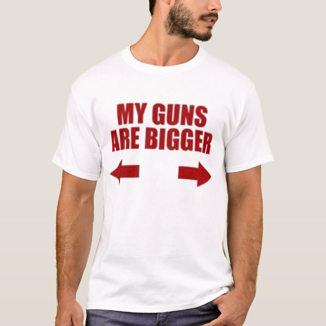 BIGGER-GUNS T-SHIRT (Framsida)