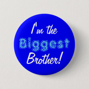 Biggest broder-knapp/knappnål knapp